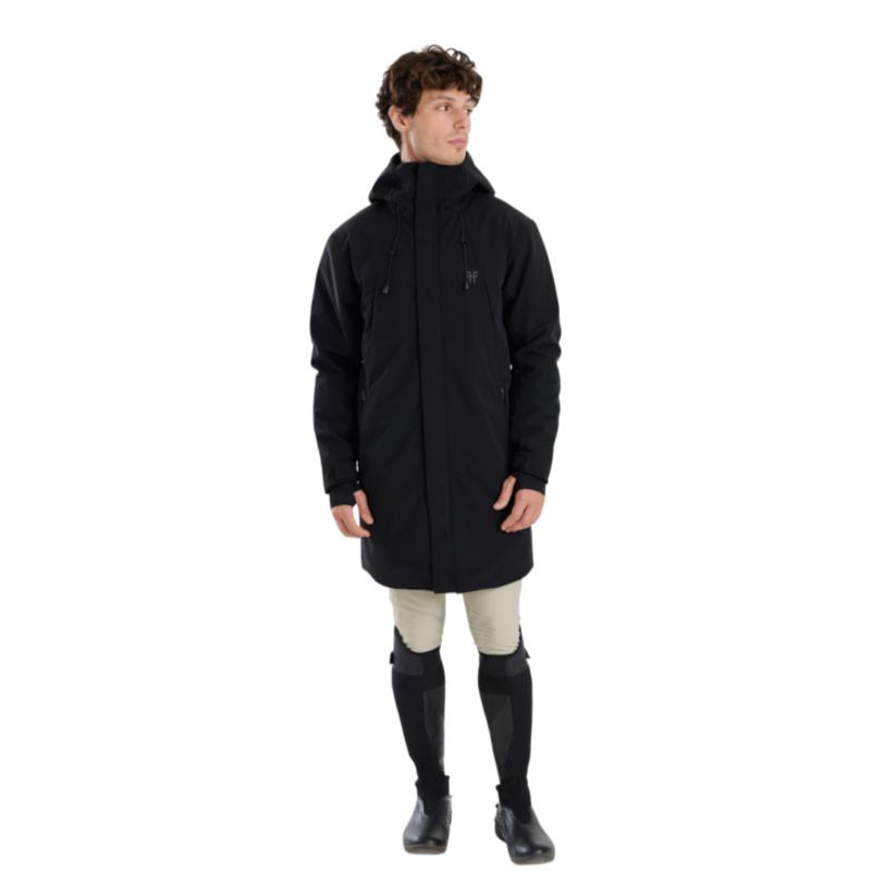 Horse Pilot - Blouson long homme Integral noir