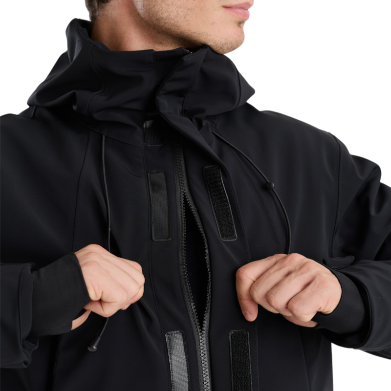 Horse Pilot - Blouson long homme Integral noir