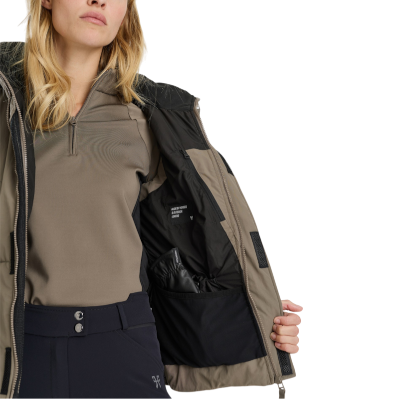 Horse Pilot - Doudoune sans manches femme Frost morel brown