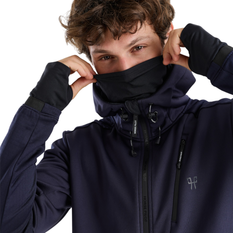 Horse Pilot - Gilet manches longues homme Quest dark night