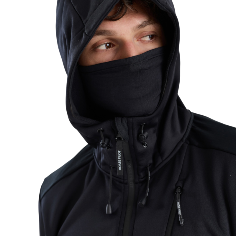 Horse Pilot - Gilet manches longues homme Quest noir
