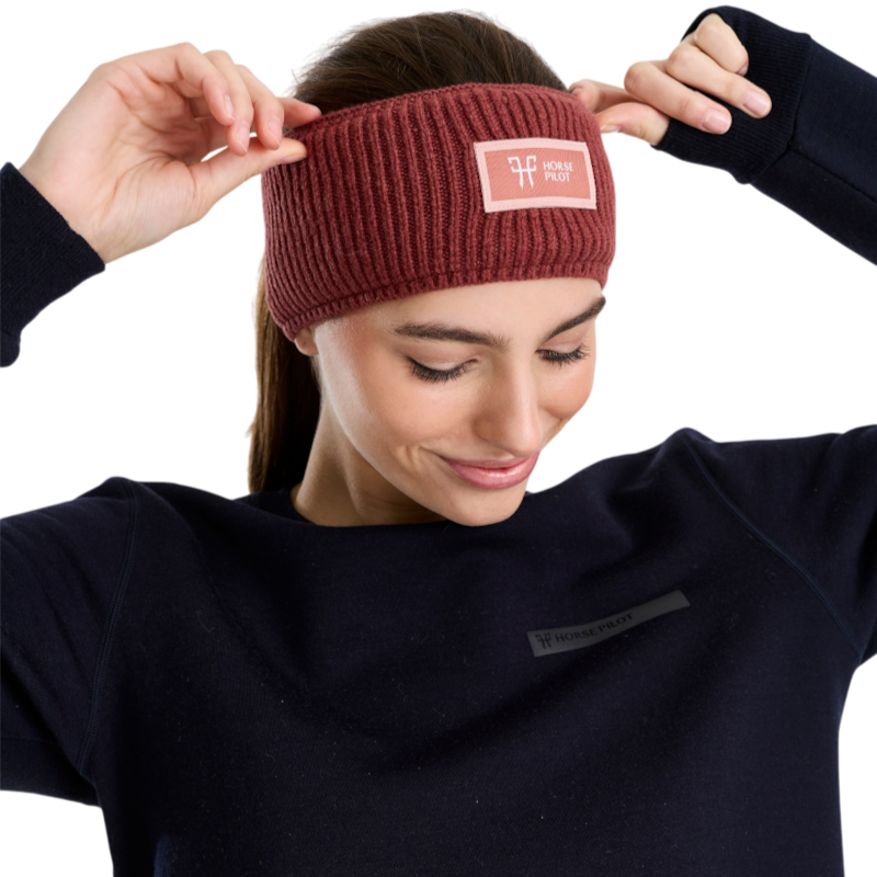 Horse Pilot - Headband Rider brick dust