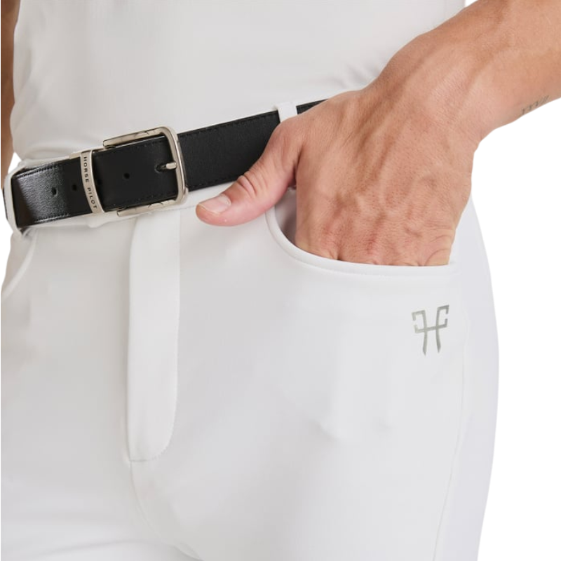 Horse Pilot - Pantalon d'équitaiton homme X-Perform Iconic blanc