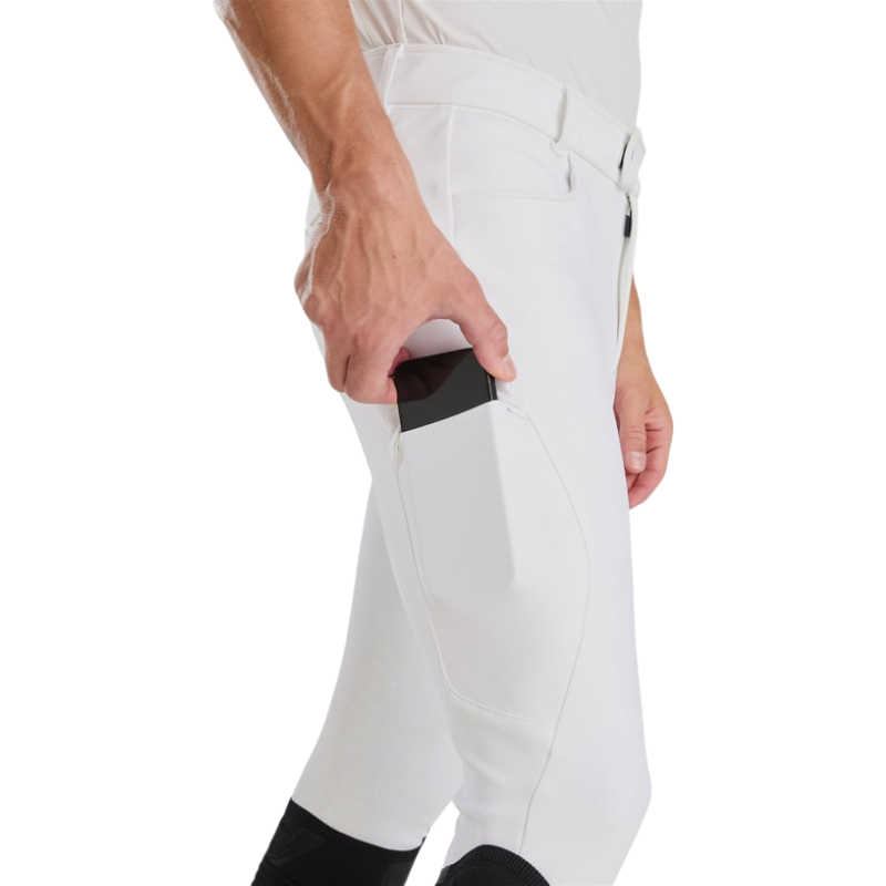 Horse Pilot - Pantalon d'équitaiton homme X-Perform Iconic blanc