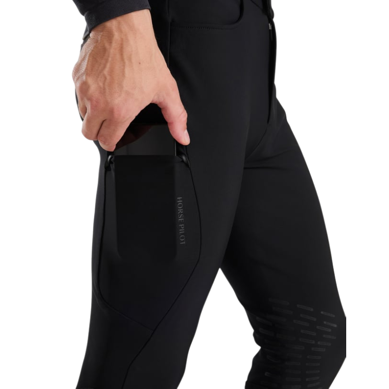 Horse Pilot - Pantalon d'équitaiton homme X-Perform Iconic noir