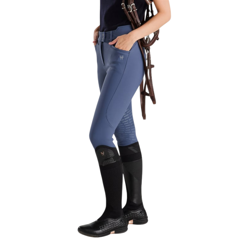 Horse Pilot - Pantalon d'équitation femme X-Perform Iconic vintage indigo