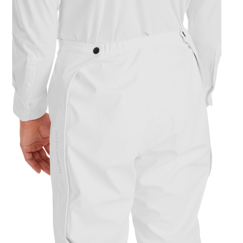 Horse Pilot - Pantalon de pluie unisexe Raintech blanc | - Ohlala