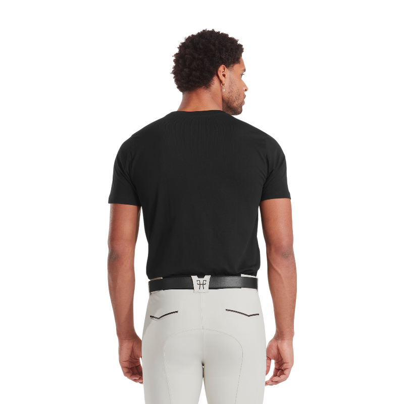 Horse Pilot - T-shirt manches courtes homme Team 2.0 noir | - Ohlala