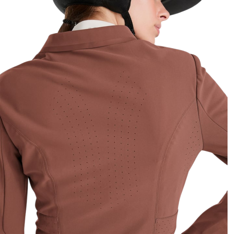 Horse Pilot - Wedstrijdjas dames Aeromade soft brown | - Ohlala