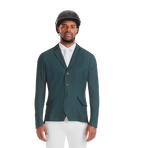 Horse Pilot - Heren wedstrijdjas Aeromesh dark green | - Ohlala