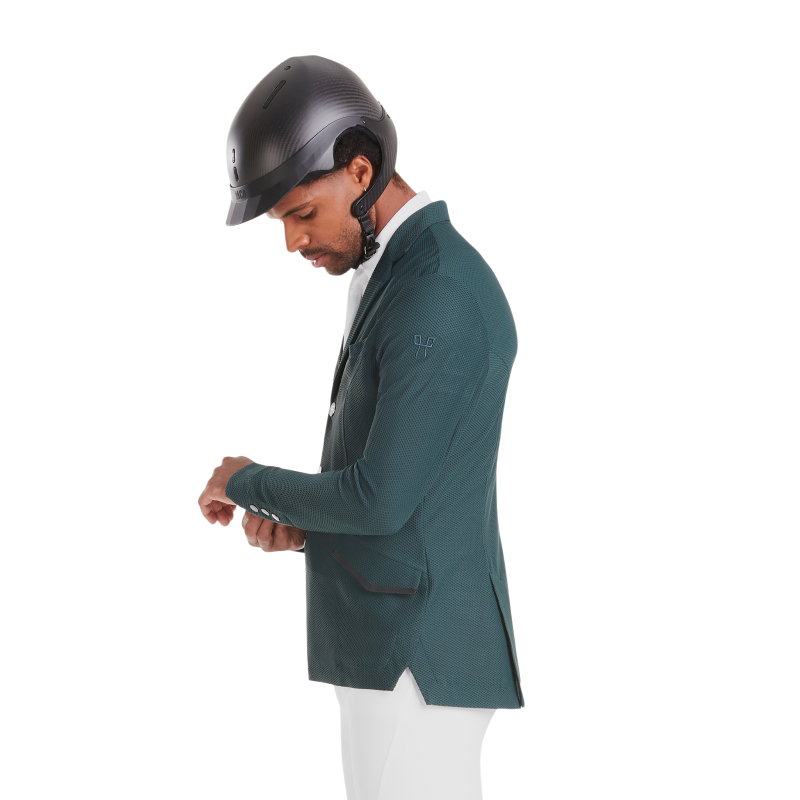Horse Pilot - Veste de concours homme Aeromesh dark green | - Ohlala