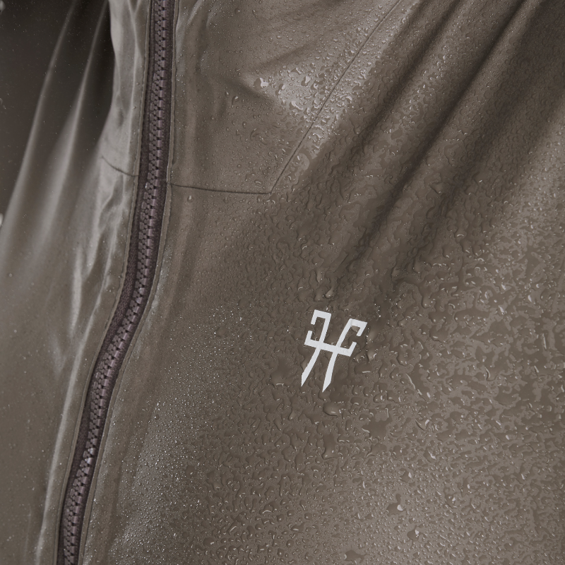 Horse Pilot - Veste de pluie femme Long Raintech dark coffee