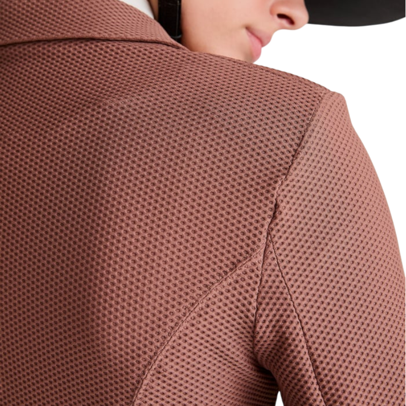 Horse Pilot - Wedstrijdjas dames Aeromesh soft brown | - Ohlala