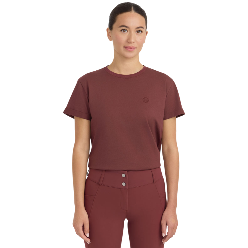 Harcour - T-Shirt Femme Hydra vigne