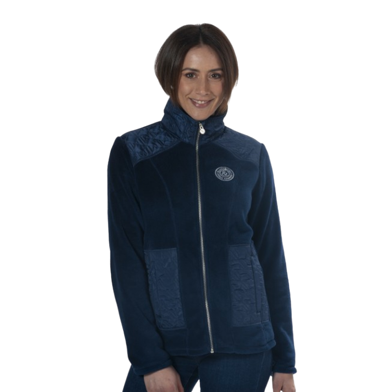 Veste polaire femme Haisla denim Flags Cup OHLALA