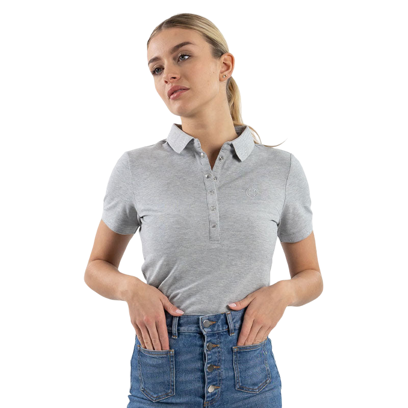 Robe droite courte manches courtes gris argent femme | Cache Cache