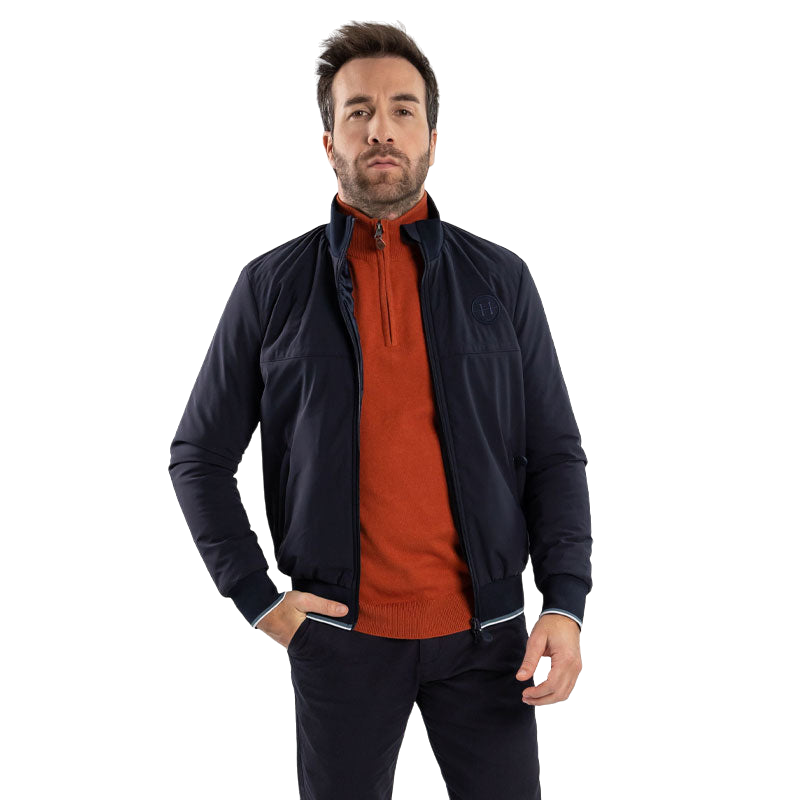 Harcour - Pull homme Flash terracotta