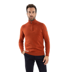 Harcour - Pull homme Flash terracotta | - Ohlala