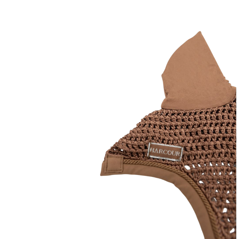Harcour - Bonnet pour chevaux Comete moka