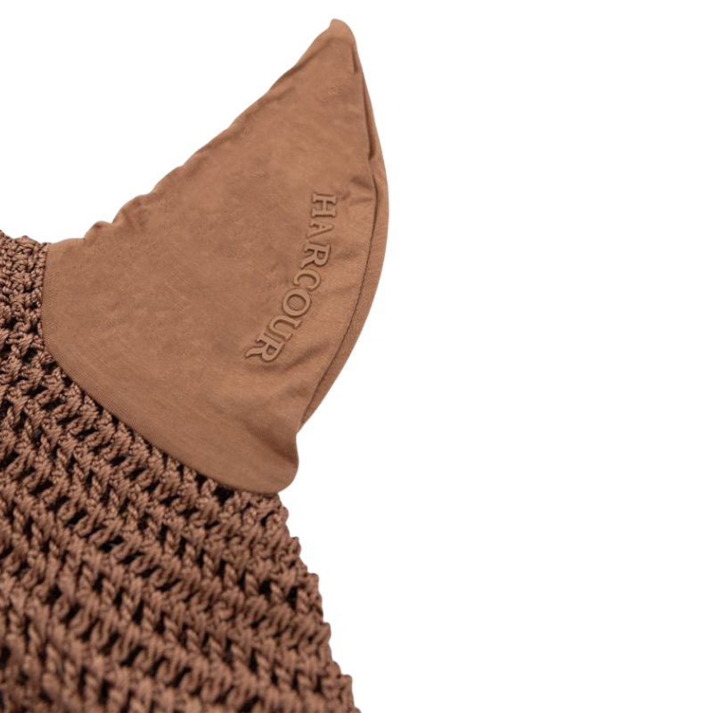Harcour - Bonnet pour chevaux Comete moka