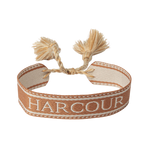 Harcour - Armband Baya abrikoos/ linnen | - Ohlala