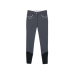 Harcour - Pantalon d'équitation femme fix system grip Jaltika gris foncé | - Ohlala