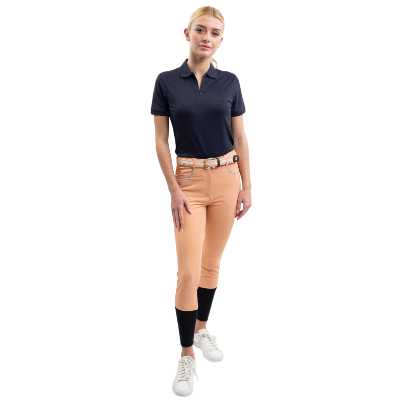Harcour - Pantalon d'équitation femme Jaltika abricot | - Ohlala