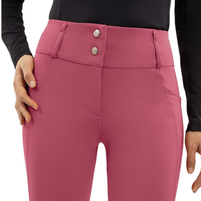 Harcour - Pantalon d'équitation femme Ludivine blush