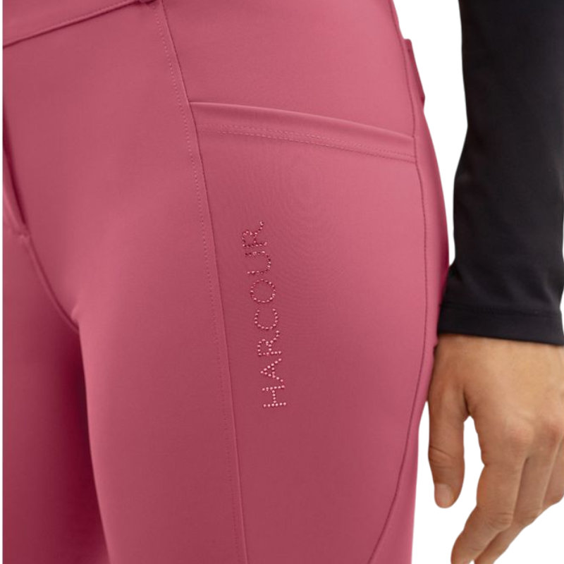 Harcour - Pantalon d'équitation femme Ludivine blush
