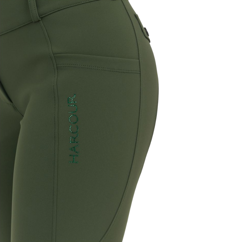 Harcour - Pantalon d'équitation femme Ludivine trèfle