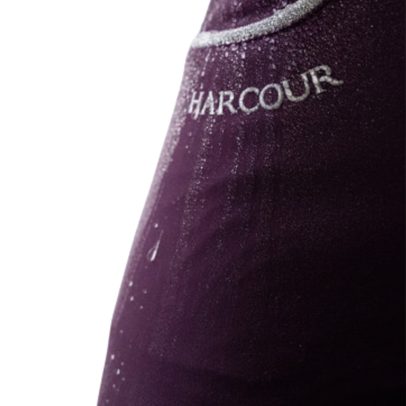 Harcour - Pantalon d'équitation polaire femme Jaipur figue