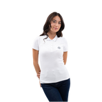 Harcour - Dames poloshirt korte mouwen Gasparine wit Harcour x Versailles | - Ohlala