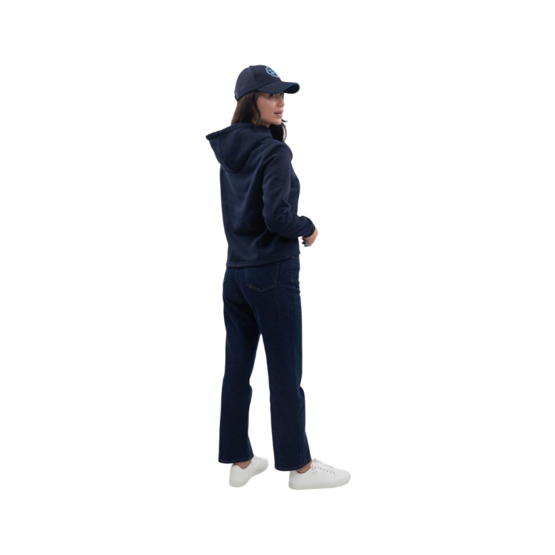 Harcour - Sweat à capuche femme Philipa marine Harcour x Versailles