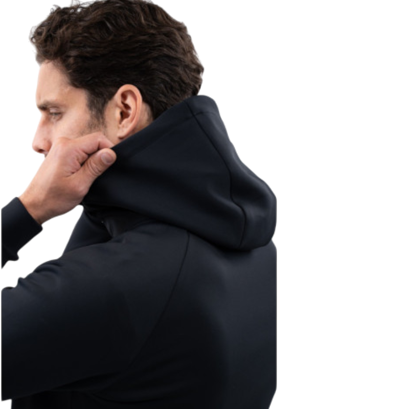 Harcour - Sweat technique zippé homme Aron noir