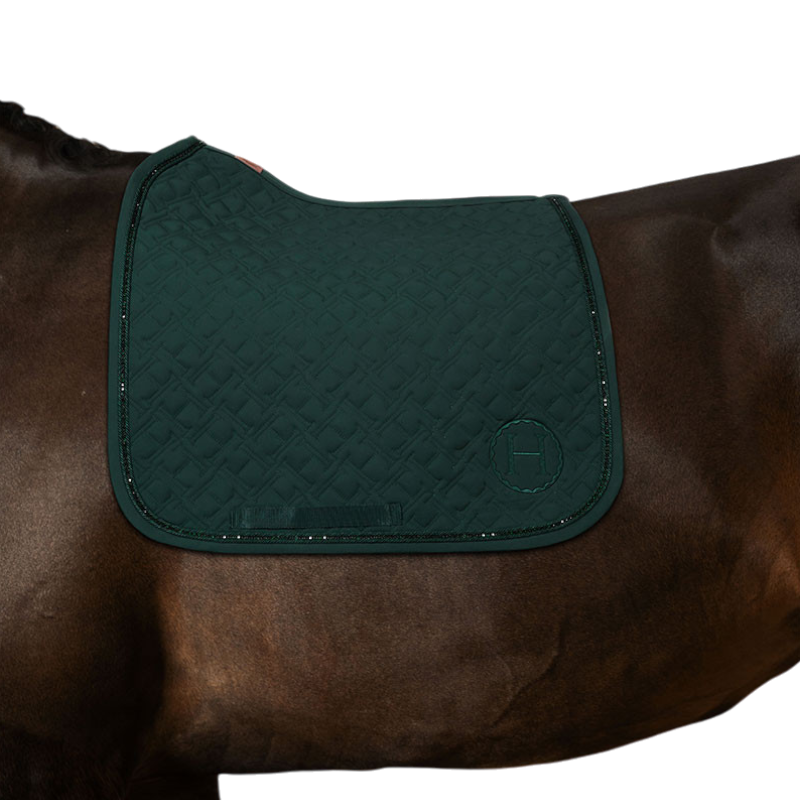 Harcour - Tapis de dressage Saphir jungle | - Ohlala