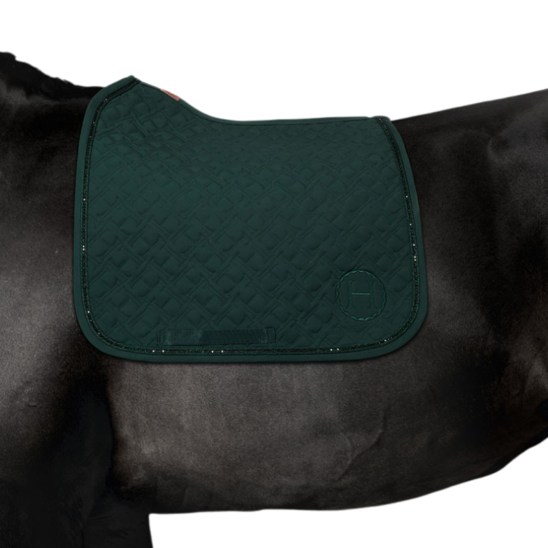 Harcour - Tapis de dressage Saphir jungle | - Ohlala