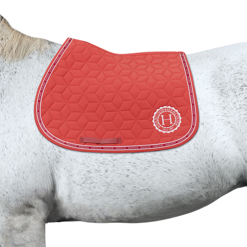 Harcour - Tapis de selle Blake pamplemousse
