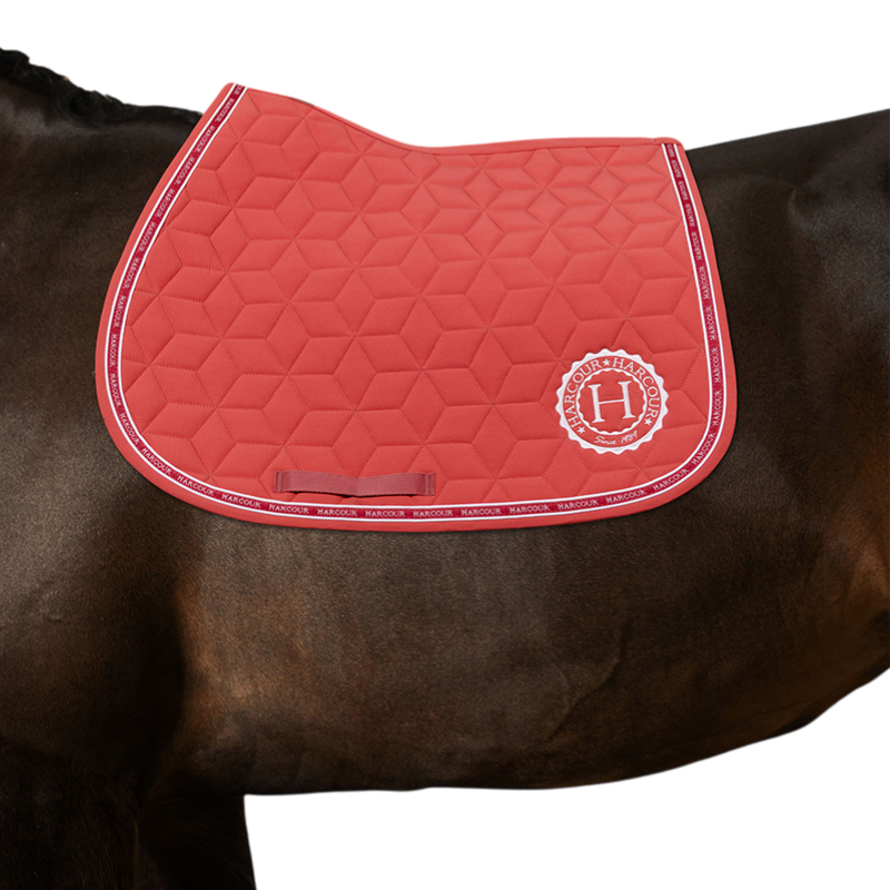 Harcour - Tapis de selle Blake pamplemousse