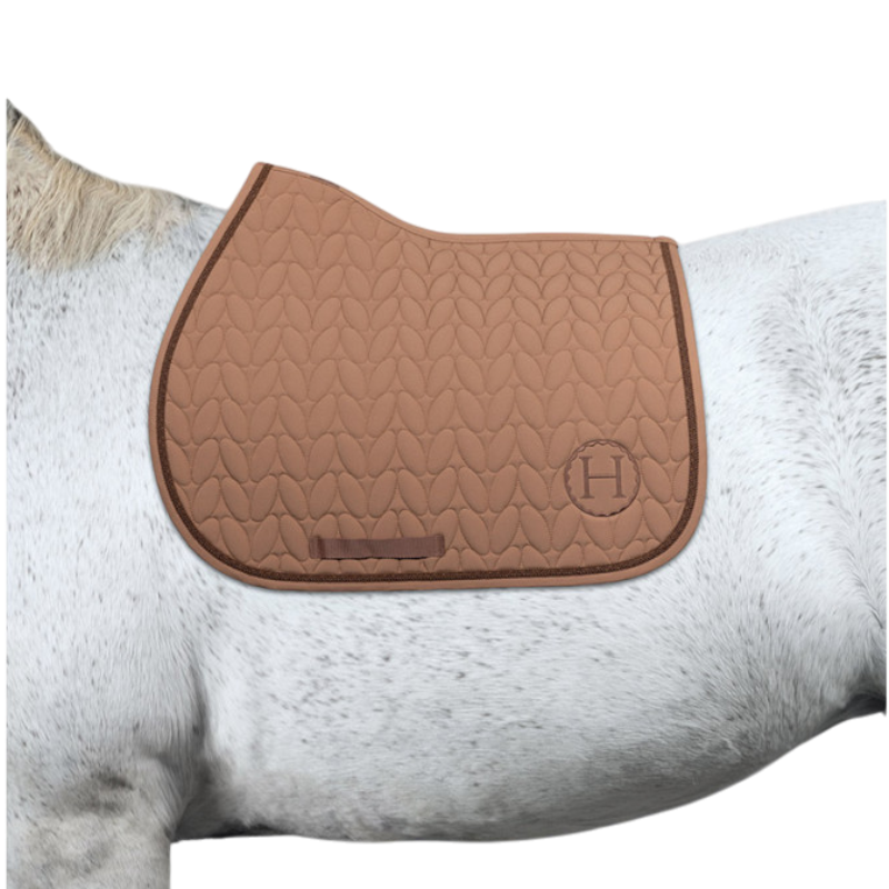 Harcour - Tapis de selle Cassiope moka