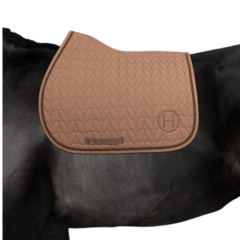 Harcour - Tapis de selle Cassiope moka