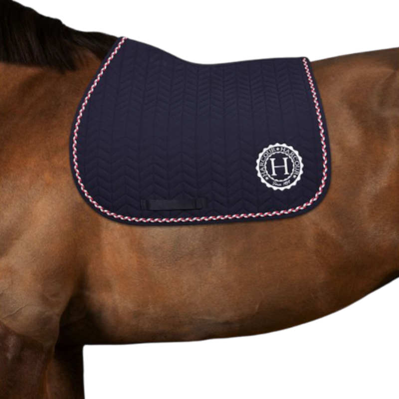 Harcour - Tapis de selle Fairytale marine