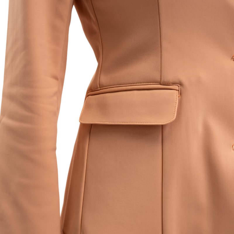 Harcour - Veste de concours femme Jismy abricot | - Ohlala