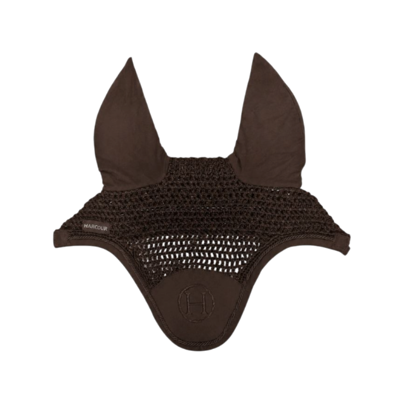 Harcour - Bonnet pour chevaux Orion cacao