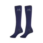 Harcour - Rijsokken Badminton Marine (x2) | - Ohlala