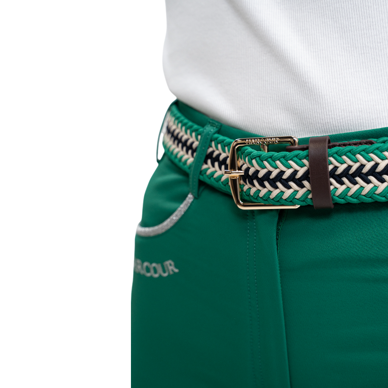 Harcour - Pantalon d'équitation femme Jaltika emerald green