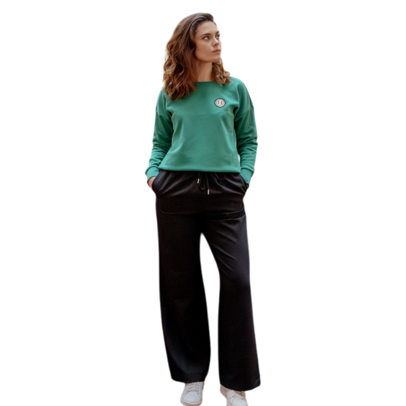 Harcour - Sweat manches longues femme Santana emerald green