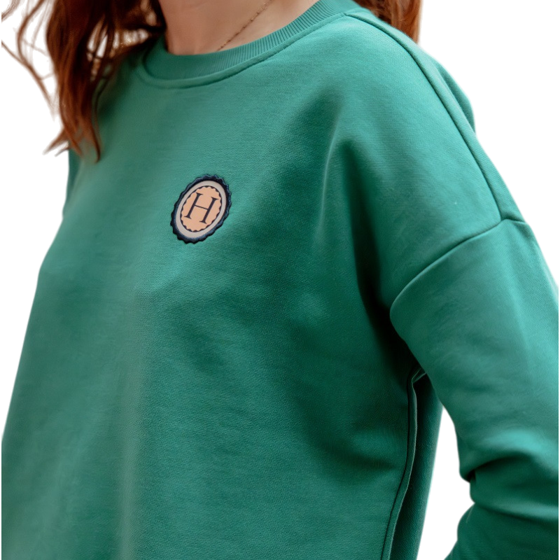 Harcour - Sweat manches longues femme Santana emerald green