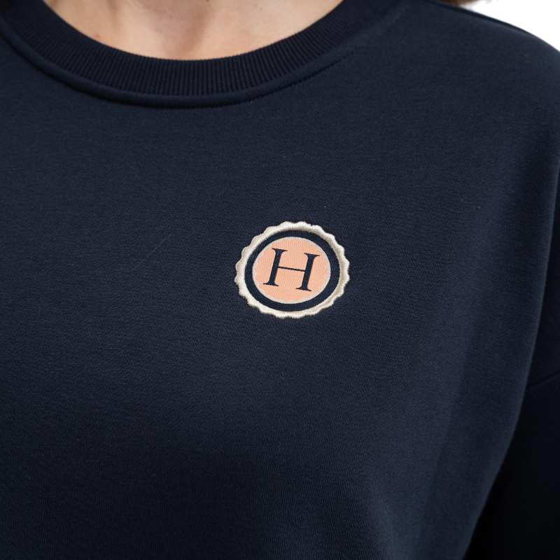 Harcour - Sweat manches longues femme Santana marine