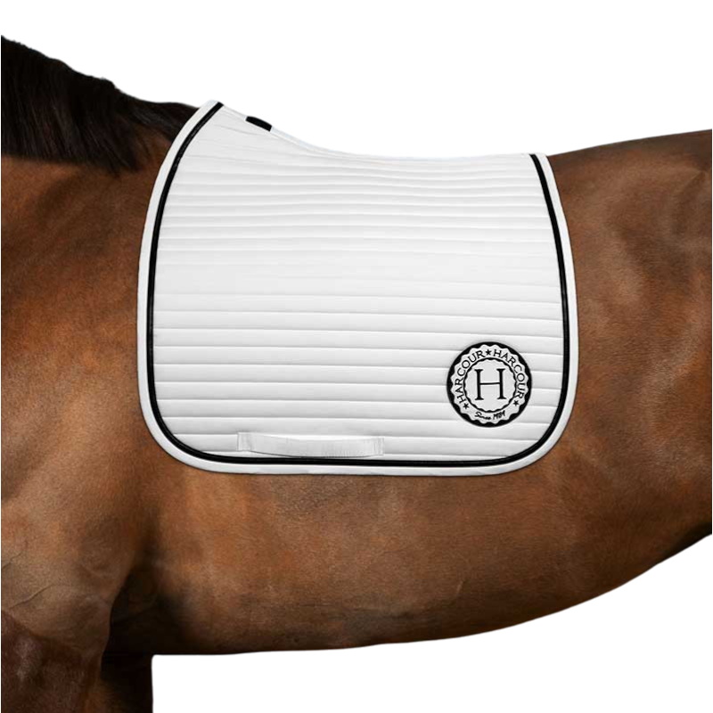 Harcour - Tapis de dressage Karembar blanc | - Ohlala