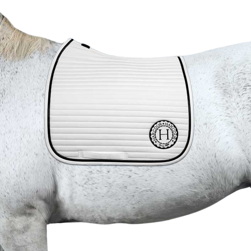Harcour - Tapis de dressage Karembar blanc | - Ohlala